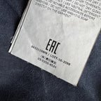Stone Island navy overshirt with multi pockets and iconic compass logo.