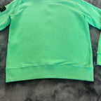 Authentic Stone Island Green 3/4 Zip Sweater – Medium