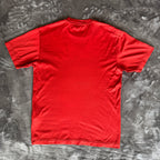 Stone Island Red Compass Logo T-Shirt - Small