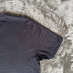 C.P. Company navy t-shirt with stamped logo and soft cotton material.